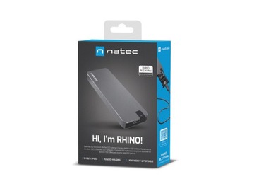 OBUDOWA SSD ZEWNĘTRZNA NATEC RHINO M.2 NVME USB-C