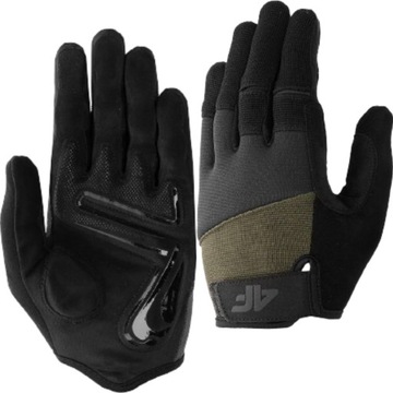 RĘKAWICZKI ROWEROWE TOUCH SCREEN ŻELOWE UNISEX 4F UNISEKS S