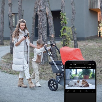 2-мегапиксельная WIFI-камера Full HD 1080P TUYA NOUS W3