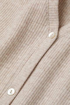 Sweter Długi Kardigan na guziki H&M r.XS/S
