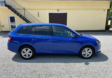 Skoda Fabia III Hatchback Facelifting 1.0 TSI 95KM 2021 Skoda Fabia 1.0 TSI DSG Bogata wersja Gwarancja Salon PL FV23 Benzyna 95KM, zdjęcie 4