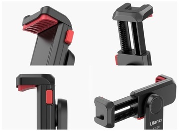 Ulanzi ST-06S Adapter uchwyt statywowy do telefonu + zimna stopka x 2
