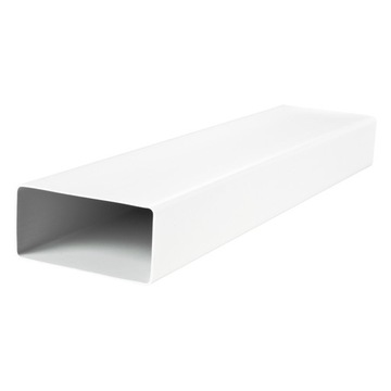 Kanał wentylacyjny płaski 220x90mm długość 1mb 100cm VENTS 910 PVC