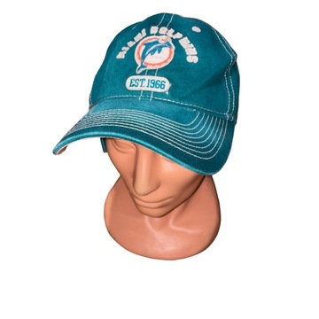 REEBOK NFL Miami Dolphins CZAPKA Z DASZKIEM LOGO ONE SIZE - NOWA