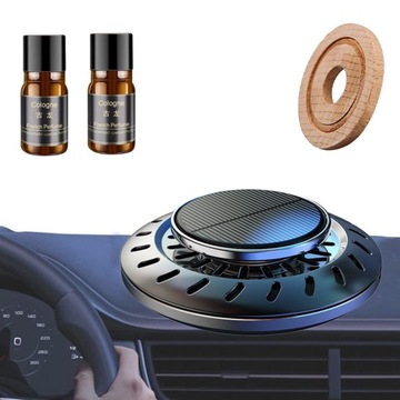 АВТОМОБИЛЬНЫЙ АРОМАТНЫЙ ДИФФУЗОР СОЛНЕЧНОГО АРОМАТА, 2 БУТЫЛКИ С ЭФИРНЫМИ МАСЛАМИ