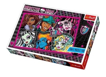 Uczniowie Straszyceum - Puzzle 160 TREFL 15238 Monster High