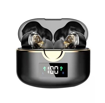 Mini redukcja hałasu pół uchu słuchawki Bluetooth
