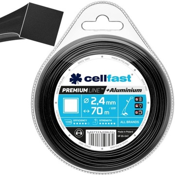 ŻYŁKA do kos i podkaszarek CELLFAST 2.4 mm 70m