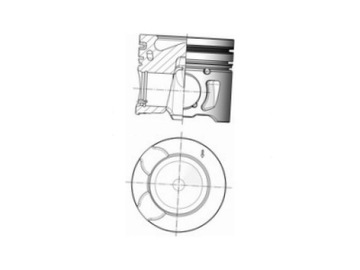 KOLBENSCHMIDT 41251610 PÍST