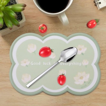 Универсальный противоскользящий коврик на приборную панель автомобиля, противоскользящий приборной панели, зеленый, маленький лотос