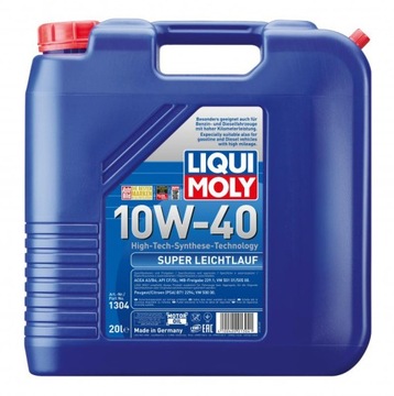 OLEJ LIQUI MOLY 10W40 20L SUPER LEICHTLAUF / 505.00 / 229.1