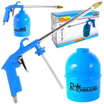 PISTOLET DO ROPOWANIA 900 ML KONSERWACJI MYCIA ROPOWNICA RICHMANN C0863