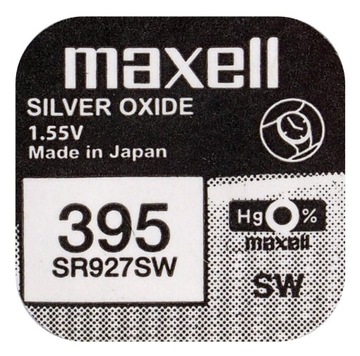BATERIA SREBROWA 395 SR 927SW MAXELL