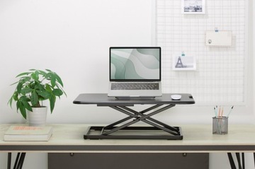 Ergonomiczna nakładka na biurko do pracy w,