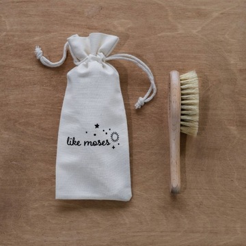 ZESTAW PREZENTOWY- GRZECHOTKA KWIAT HANDMADE + SZCZOTKA NA CIEMIENIUCHĘ