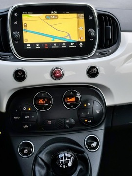 Fiat 500 II Seria 4 1.2 69KM 2016 Fiat 500 I wł. Lift Tablet Navigacja Gwarancja, zdjęcie 17