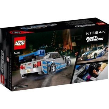 LEGO Speed ​​​​Champions 76917 Nissan Skyline GT-R (R34) Bricks Подарок + сумка