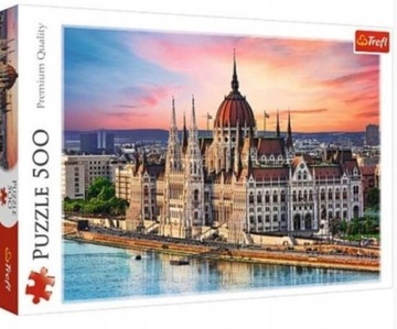 Puzzle Trefl Premium Quality 500 elementów Puzzle Budapeszt, Węgry