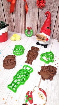 Форма для пряников РОЖДЕСТВЕНСКОЕ печенье 8см