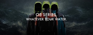 OS2 Offshore Jacket Женская красная 12 водонепроницаемый Morska