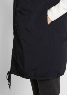 K03470 A18 ЧЕРНЫЙ УТЕПЛЕННЫЙ ЖИЛЕТ 50