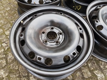 4× DISK OCELOVÝ VOLKSWAGEN OE 6Q0601027M 6.0" X 15" 5X100 ET 43