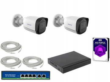 Monitoring FULL HD IR 50 POE IPViDI-IPC-32T switch