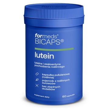 ForMeds BICAPS Luteina 20mg ZEAKSANTYNA Wzrok