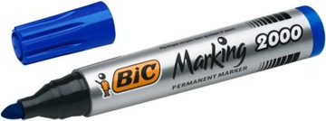 Перманентный маркер BIC 2000 синий круг