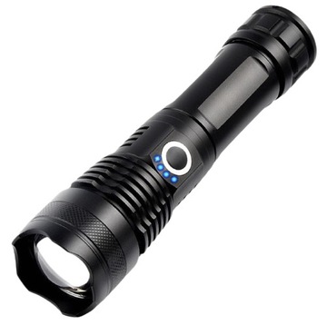 Mocna Latarka LED Taktyczna CREE XH-P50 LT-003