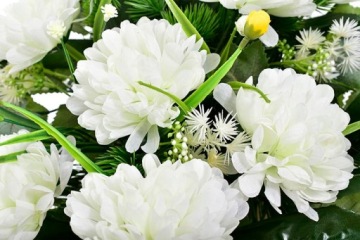 БУКЕТ, ВАЗА, КОМПОЗИЦИЯ, МОГИЛА, КЛАДБИЩЕ, УКРАШЕНИЕ 60