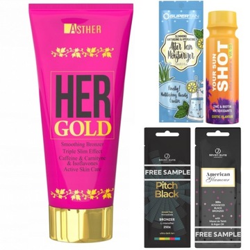 ASTHER HER GOLD MOCNY BRONZER DLA KOBIET OPALANIE
