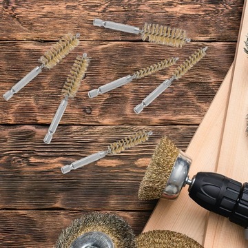 ПРОВОЛОЧНАЯ ЩЕТКА ДЛЯ СВЕРЛ ЩЕТКА ДЛЯ ОТВЕРСТИЙ ИЗ МЕДНОЙ ПРОВОЛОКИ