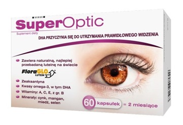 SUPEROPTIC SUPER OPTIC LUTEINA PRAWIDŁOWE WIDZENIE