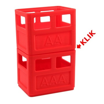 Модульный органайзер для батарейного отсека с замком - ААА