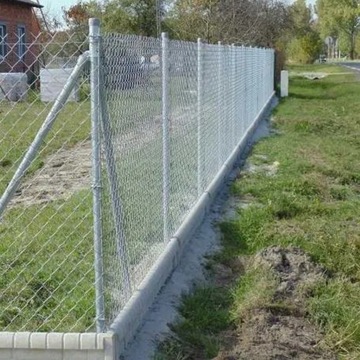 Obejma 80x80 Ocynk Pośrednia Przelotowa Ogrodzenie Panel Uchwyt