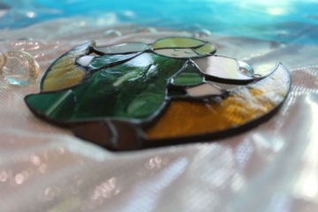 Ангел на луне, подарок на крещение ангел СЗ