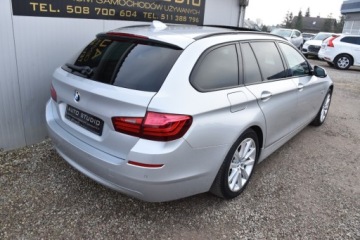 BMW Seria 5 F10-F11 Touring 520d 190KM 2014 BMW Seria 5 Head-Up Wirtual-Licznik NaviKameraSkoraPamiecPanoramaX Drive, zdjęcie 2