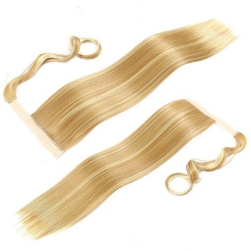 DOCZEPIANY KUCYK kitka 60cm DOPINKA TRESKA jak naturalne KITEK F18/613