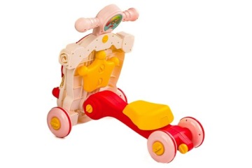 ИНТЕРАКТИВНЫЙ СТОЛ BIKE PUSH RIDER 4В1 РОЗОВЫЙ