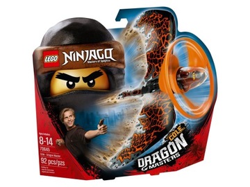 LEGO 70645 Ninjago - Cole - smoczy mistrz NOWE