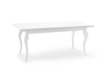 STÓŁ ROZKŁADANY CLEA 120/160x70 Biały Połysk