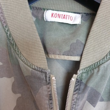 Kurtka bomberka Kontatto moro khaki rozm S/M(36/38)