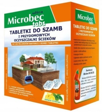 Preparat do szamb Microbec 16 tabletek