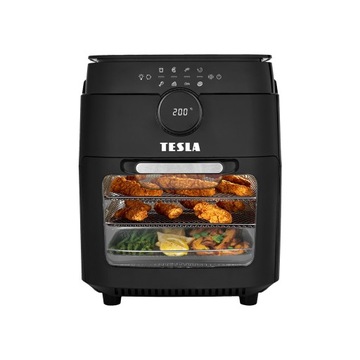 TESLA QG800 Frytkownica WiFi, 12L, 1800W, czarna