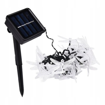 Dragonfly Solar String Lights 30LEDs Zasilane