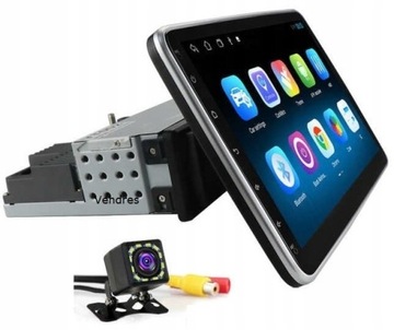 RADIO SAMOCHODOWE 1 DIN ANDROID KAMERA OBROTOWE