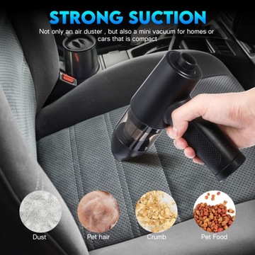 УДОБНЫЙ БЕСПРОВОДНОЙ АВТОМОБИЛЬНЫЙ ПЫЛЕСОС