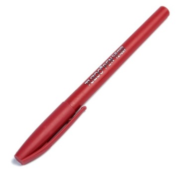 Długopis cienkopis żelowy TUZOO 0,5 mm - CZERWONY