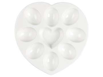 TALERZ DO JAJ SERCE FLORINA